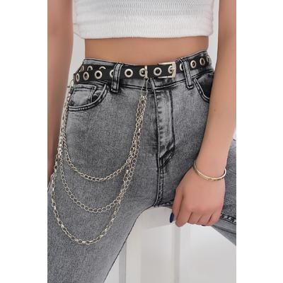 Belt with Chain Accessories Black - 9920.1140.