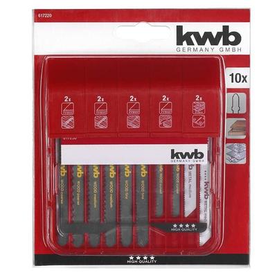 Kwb 617220 Dekupaj Testere Seti 10 Parça